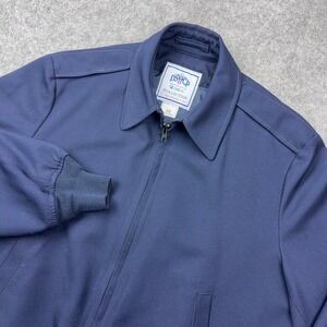 VTG US Air Force Jacket Mens 44L Blue DSCP Wings Lightweight Wool Blend Military